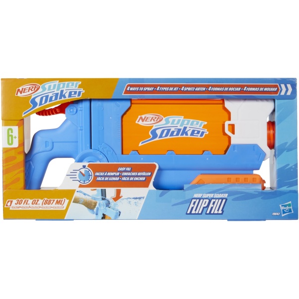 Najlepszy Outlet W Warszawie Multioutlet - Pistolet Nerf Super Soaker Flip Fill Water Blaster