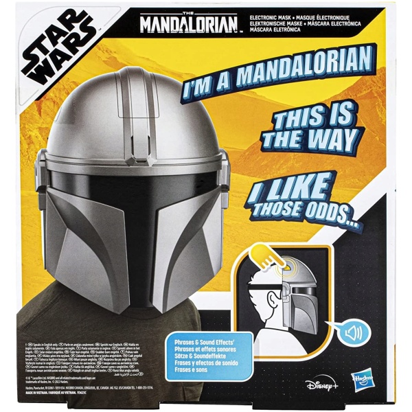 Najlepszy Outlet W Warszawie Multioutlet - Maska Elektroniczna Hasbro Star Wars The Mandalorian Szara