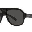 Dolce &Amp; Gabbana Dg4433 501/87-58 Black / Dark Grey Lenses